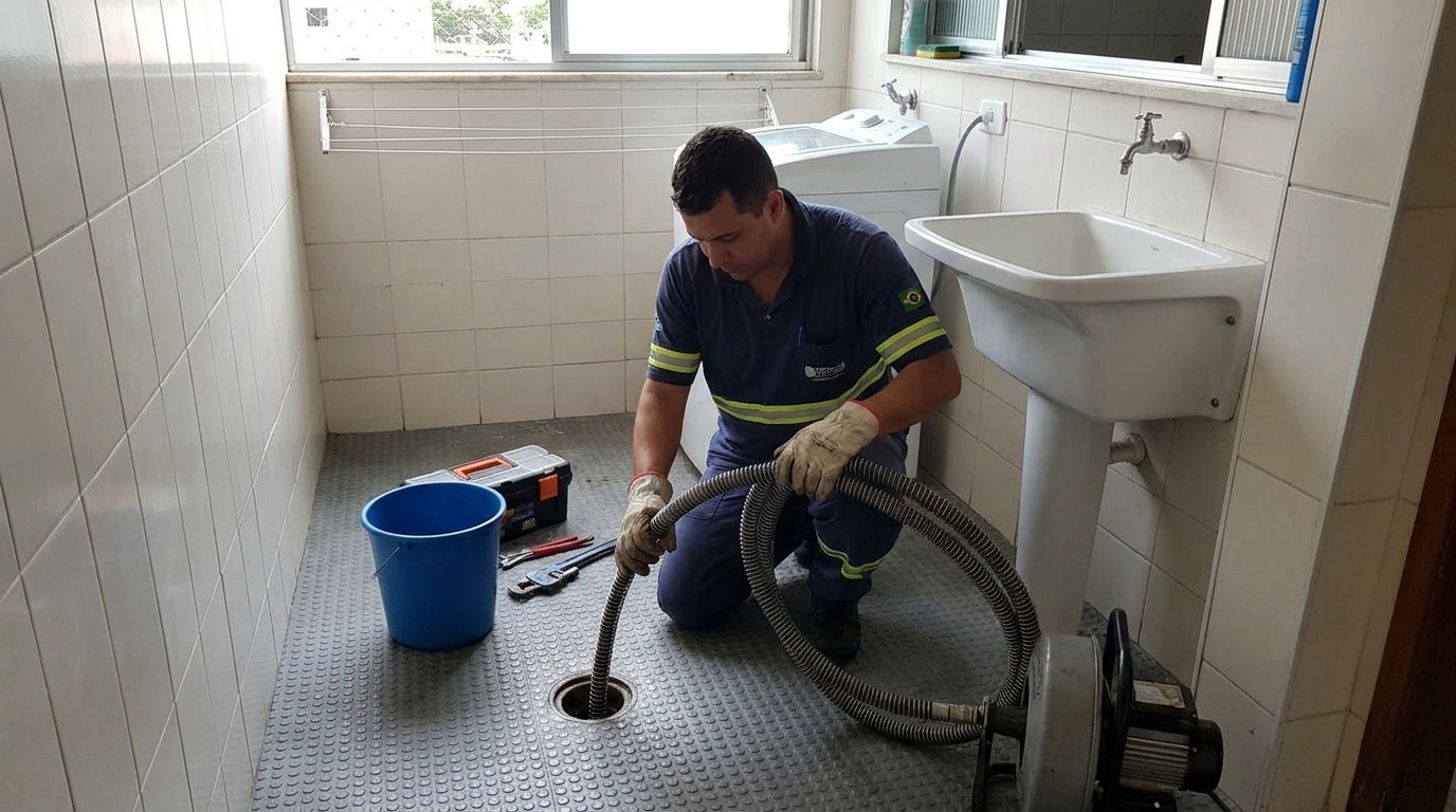 Desobstrução na Cozinha em Caruaru‑PE