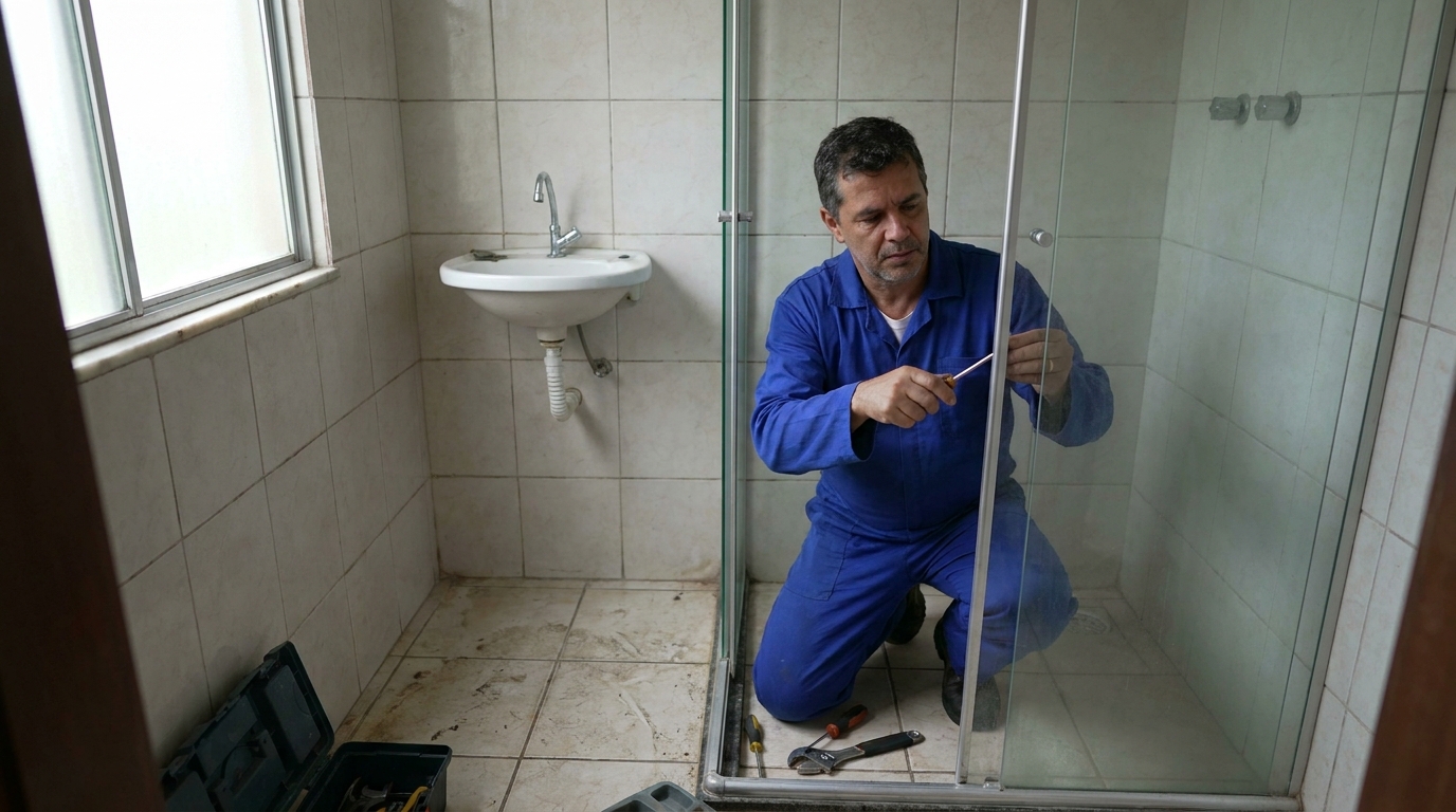 Troca de Roldanas e Trilhos em Caruaru‑PE